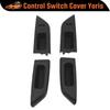 Car Window Switch Control Panel Armrest Upper Panel Cover Replacement For Toyota Yaris/Vitz 2010 2011-2014 Armrest Door Panel