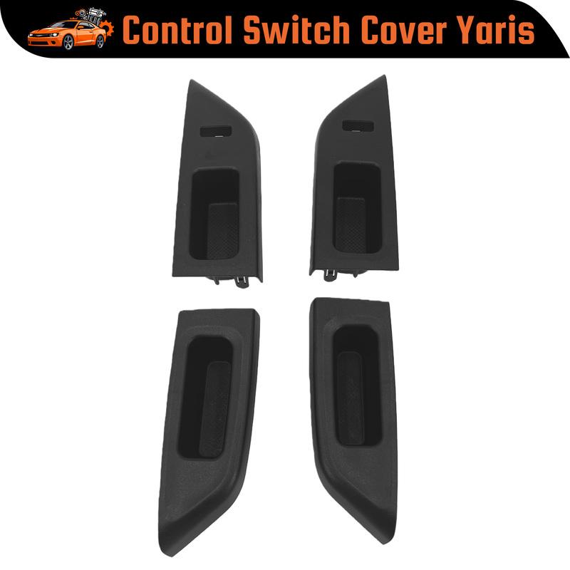 Car Window Switch Control Panel Armrest Upper Panel Cover Replacement For Toyota Yaris/Vitz 2010 2011-2014 Armrest Door Panel