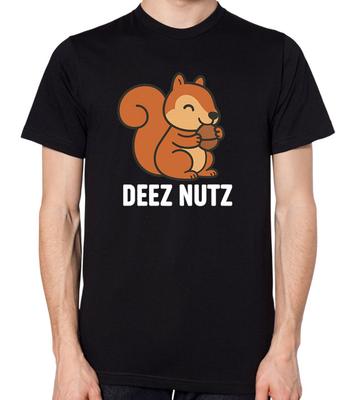 Squirrel Deez Nutz Funny Unisex T-Shirt