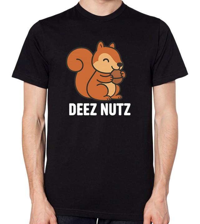 Squirrel Deez Nutz Funny Unisex T-Shirt S разноцветный