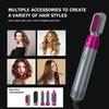 5 In1 Hair Dryer Volumizer Brush Dryer Hot Hair Comb Curling And Wand Straighter