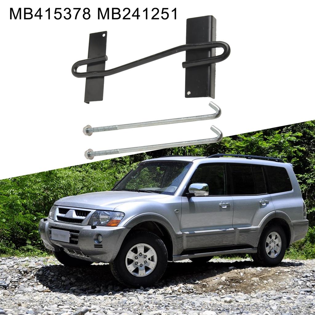 Battery Bracket Storage Battery Holder Down Bracket For Pajero Montero MB415378# MB241251# Hold Down Clamp Brackets Kits