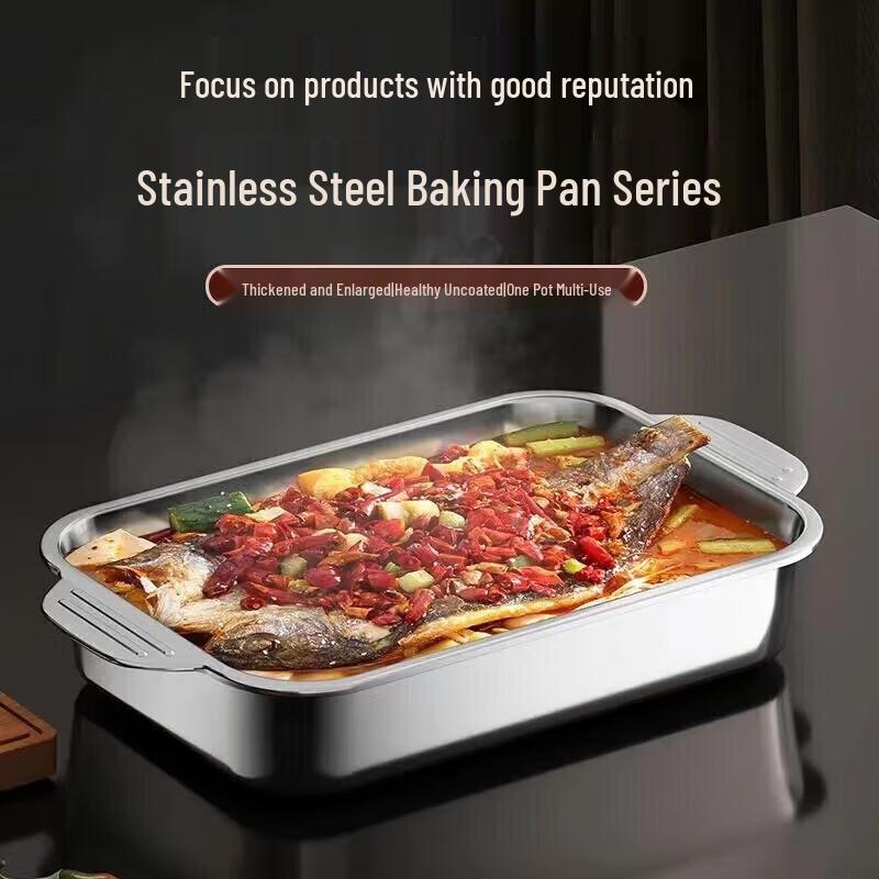 Commercial Stainless Steel Deep Roasting Pan