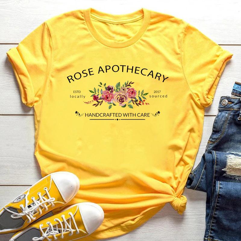 

Rose Apothecary Shirt Cute Schitts Ew David Shirt David Rose Moira Rose TV Show Tees Rosebud Motel Tops Cute Flower Tees 4XL