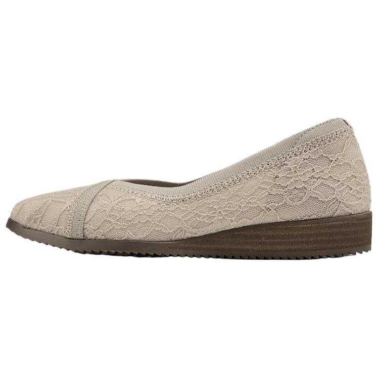 Skechers Cleo Sawdust Удобные Универсальные Повседневные Балетки Женские балетки Серо-коричневые 159137-TPE 40