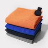 Magnetic Microfiber Golf Towel with Carabiner Quick Drying Absorbent Sports Towel Waffle Pattern Golf Club Ball Cleaning Cloth Golf Accessories Golfer