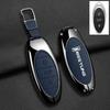 Zinc Genuine Leather Auto Key Fob Remote Case Cover Fit For Faw Bestune T77 T77Pro New B70 T55 T33 T99 Protector Mount Key Ring Auto Accessories