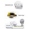Motion Sensor Detector   Waterproof NaIntelligent Radiationless ABS Housing Infrared PIR Motion Sensor AC110240V
