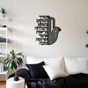 Metal Wall Art Decor Modern Home Gift Simple Artistic Living Room Foyer Decoration