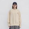 MLB Sweatshirts Unisex Beige Crew Neck Moderate Regular 3AMTB0336-43BGL