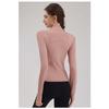 The New Yoga Pilates Jacket Is Slimming And Form-fitting, With A Stand-up Collar  High-end And Versatile Running, Fitness And Cycling Suit 