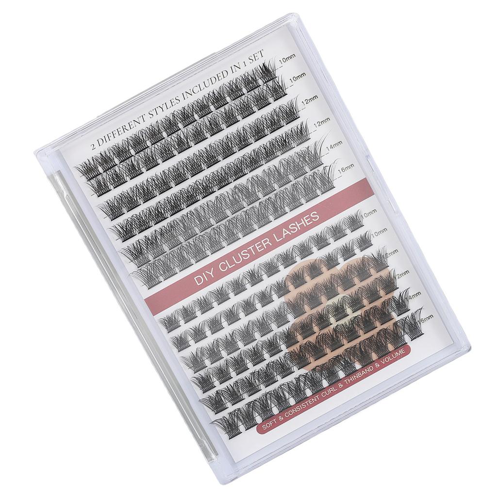 Cluster Lashes DIY Eyelash Clusters Extensions 10‑16mm Mixed Volume Individual False Lashes