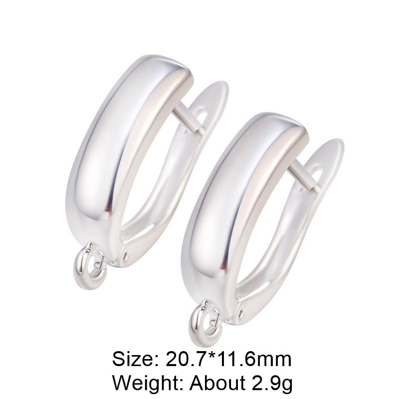 

Juya 2 4 шт./лот DIY Черный Невыцветающий Гипоаллергенный Материал Застежка Schwenzy Крючки для Сережек Для Изготовления Серьг Женские 2 Pairs-4 Pieces