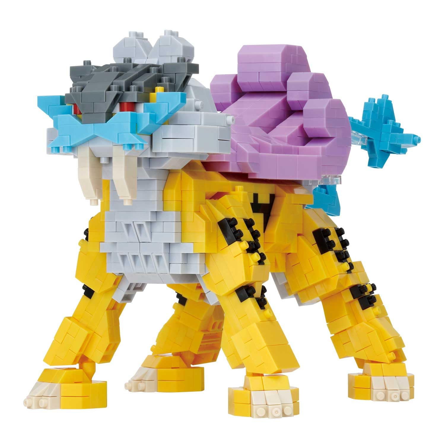 

Kawada Nanoblock Raikou Deluxe Edition 7 x 28 x 21 Ages 12 and Interior Hobby Pokémon (NBPM_107) - cm, up, Decoration,