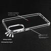 For Samsung Galaxy S25 Edge Case 1.5mm Anti Fingerprint PC + TPU Clear Shockproof Phone Back Cover