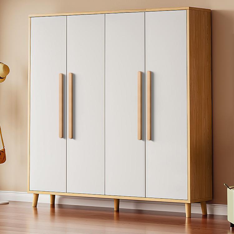 I-Shaped Solid Wood Cabinet Handle - Minimalist Japanese Design for Drawers and Wardrobes