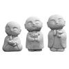 Veenkeny Jizo Figurine, Cute Jizo, Soothing Buddhist Statue, Amulet, Zen, Palm-Sized, Guardian Deity, Granite, Guardian Deity, Favors, Monks,