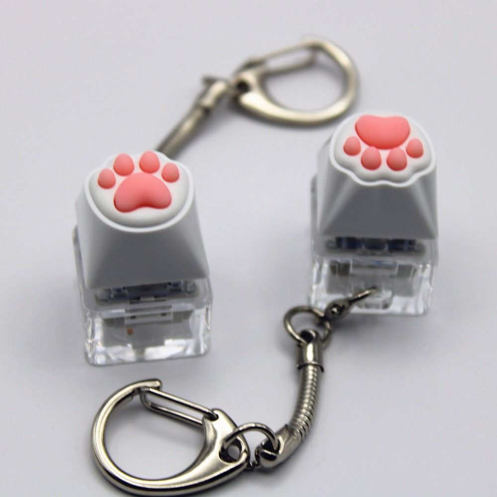 Kočičí tlapky Corgi Buttock Kočičí tlapky Corgi Buttock Keycap Mechanická klávesnice Přívěsek krytky kláves Zábavné dárky