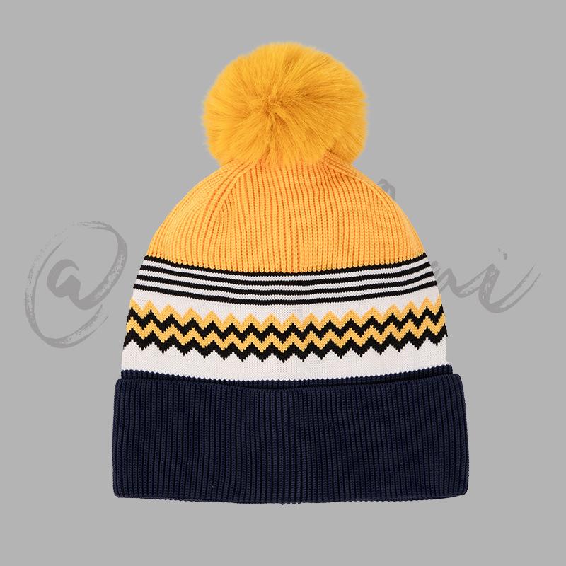 New Color Matching Four Seasons Flying Knitting Men and Women Knitted Hat Big Head Circumference Cold Hat Men Temu Lazy Wind