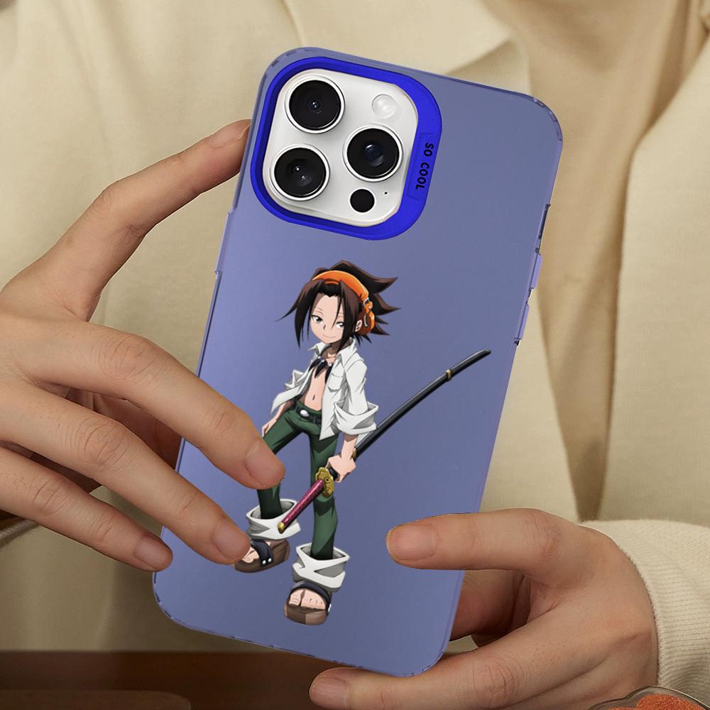 Shaman King Phone Case For IPhone 16 15 14 13 12 11 Pro Max X XR XSMAX 8 7 Plus Matte Shockproof Back Cover