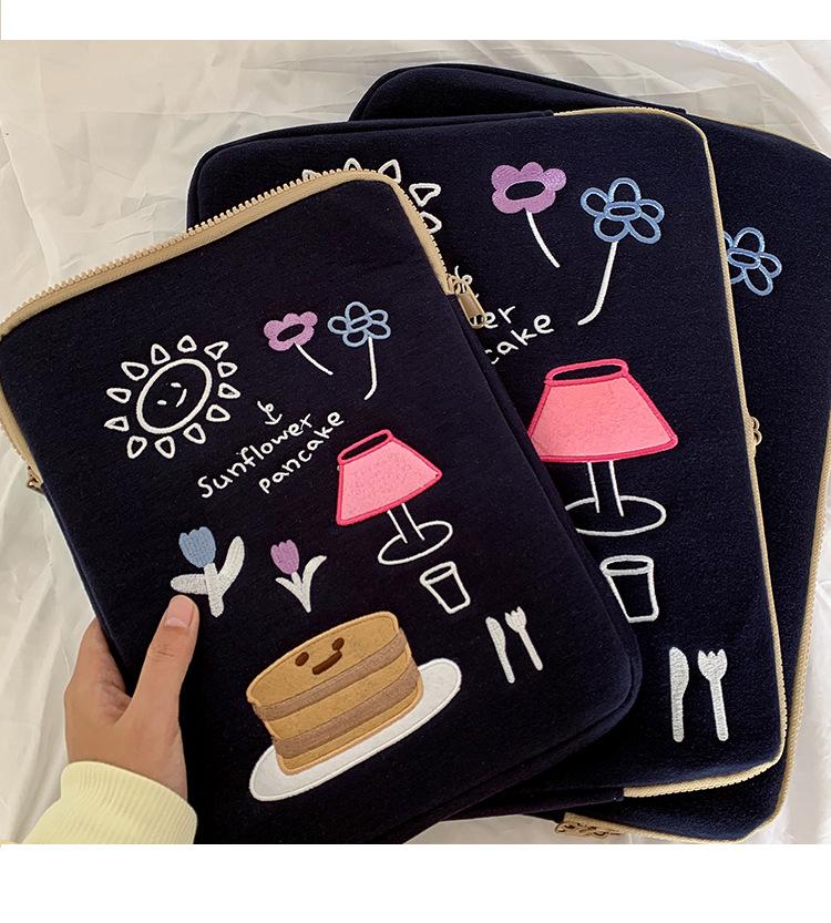 

Сумка-вкладыш для планшета-ноутбука, компьютерная сумка, пирожное любви 13 inches