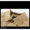 Spring and Autumn Style Lapel Jacket for Men's Outdoor Multi Pocket Workwear Top for Men's Loose Casual Jacket