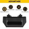 Black Tailgate Tail for Nissan Frontier Gate Handle D21 Hardbody Pickup Truck