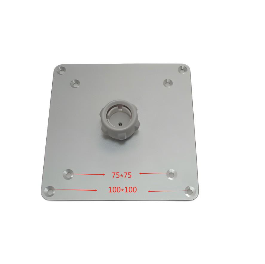 Suport Monitor Industrial cu Touchscreen Ajustabil 17.3” cu Cap Universal cu Bilă și Compatibilitate VESA 75-100