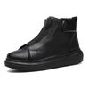 Winter new outdoor velvet warm cotton shoes comfortable round head retro British style casual shoes