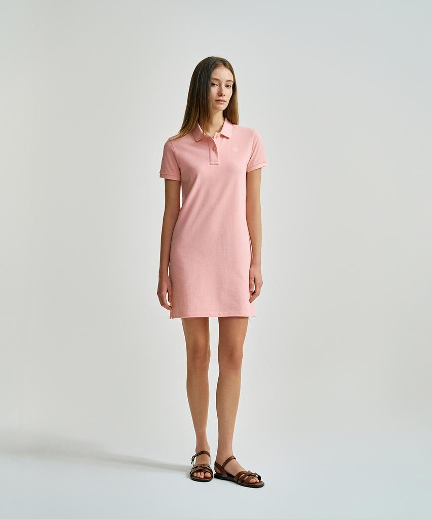 SERGIO TACCHINI W Classic Pique Dress (L.Pink)