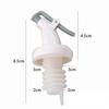 4pcs Set Olive Oil Sprayer Liquor Oil Dispenser ABS Lock Wine Pourer Flip Top Drink Wine Stopper Leak-proof Nozzle Kitchen Tools