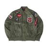 Autumn Top Gunvarsity Air Force Pilot Baseball Flight Letterman College Army Tactical Jacket