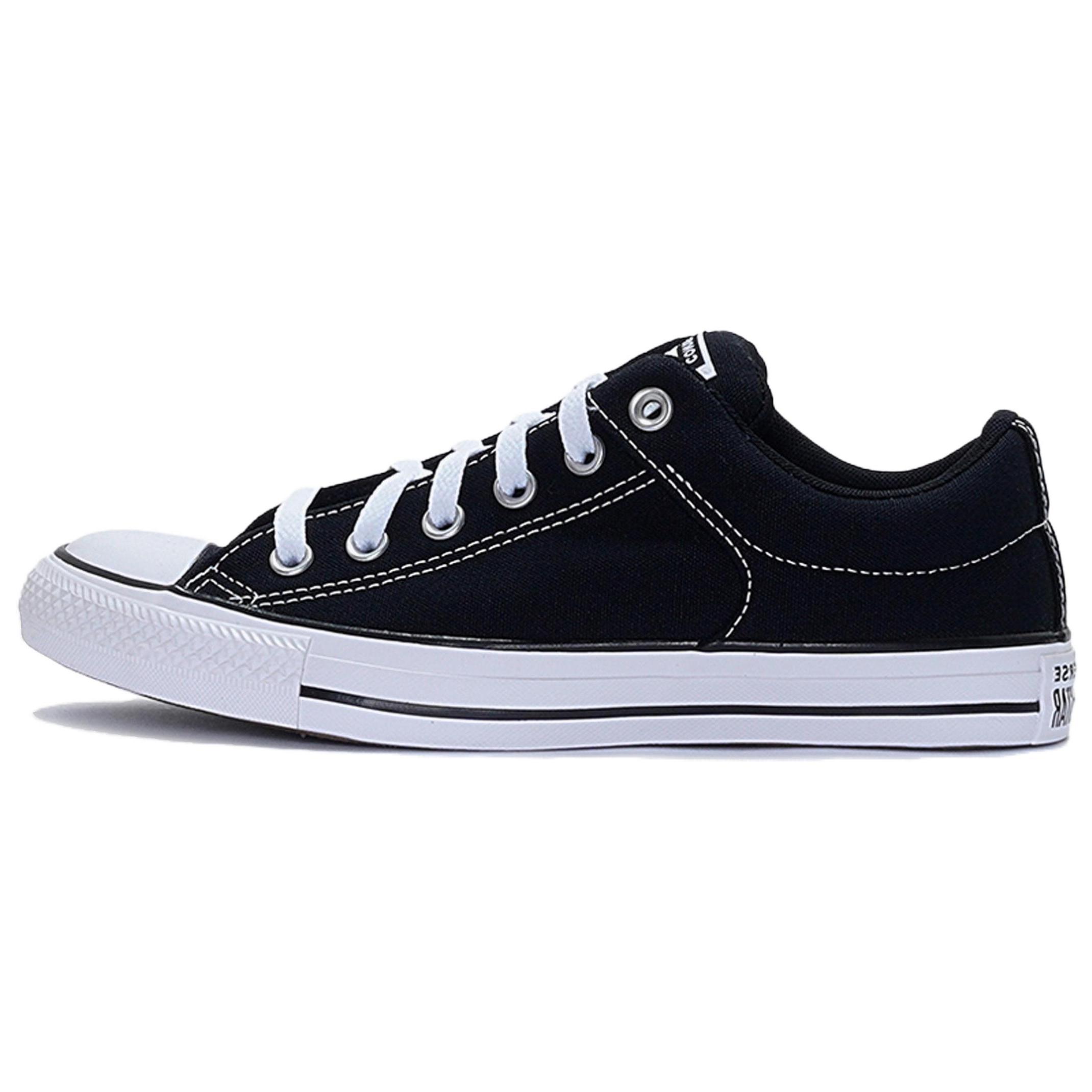 

New Converse Chuck Taylor All Star Wear resistant And Lightweight Low Top Canvas Shoes Unisex Black White A01718C 36