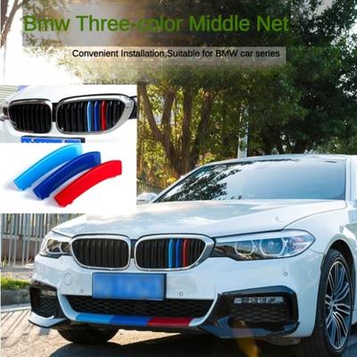 3vnt./stal. Automobilių grotelių tinklinio dekoro apdailinimo grotelių lipdukas BMW E46 F30 E90 3 serijos automobilio stiliaus BMW grotelių lipdukas BMW priedai