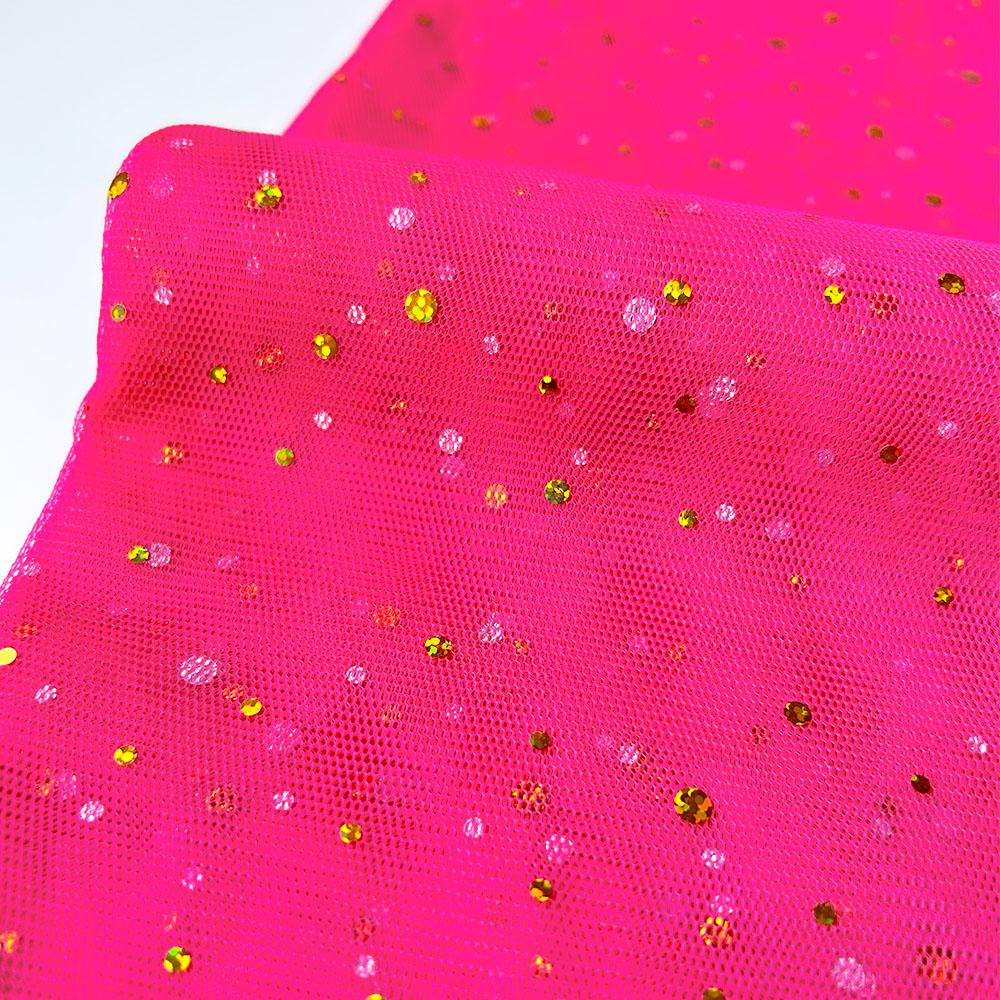 145x100cm Glitter Tulle Fabric Gold Sequin Mesh Sparkly Net for DIY Sewing Women Wedding Dress Christmas Decor Costume Materials
