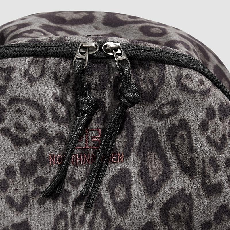 Leopard Print Backpack Travel Backpack Women's Schoolbag