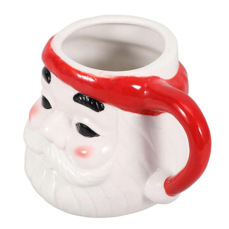 Santa Claus Mug Ceramic Mug for Milk Holiday Theme 401-500Ml