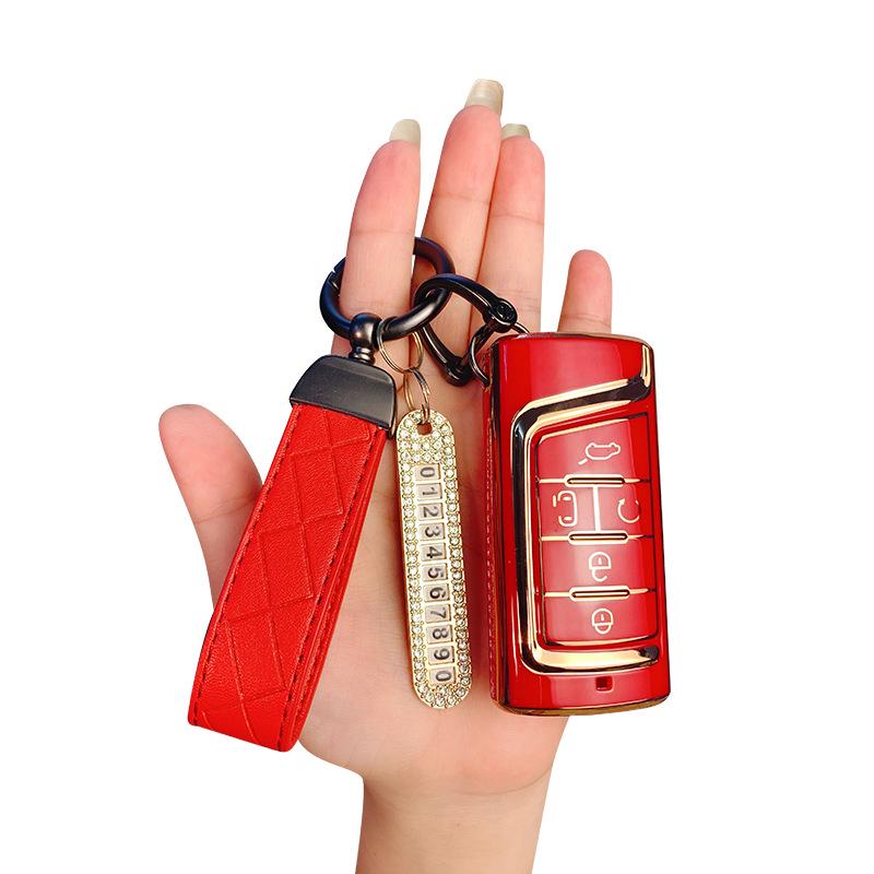 Durable Car Key Case for GAC GA468: Full Protection for GS3, GS5, GS8, M6, M8