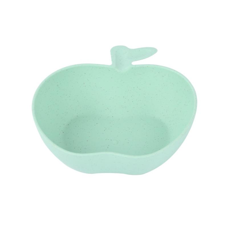 Apple-shaped Baby and Children's Feeding Bowls, Complementary Food Bowls, Sugar Water Bowls, Dessert Bowls, Ice Powder Bowls, and Cereal Bowls