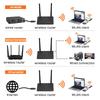 300M Wireless Router - US - Standard, 100Mbps Ports, Home - Use, 2.4G WiFi, Signal Booster, Optical Fiber Compatible