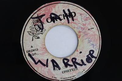 7inch Record JAH LION - Police And Soldier None Orchid Jamaica Reggae, Ska & Dub Used