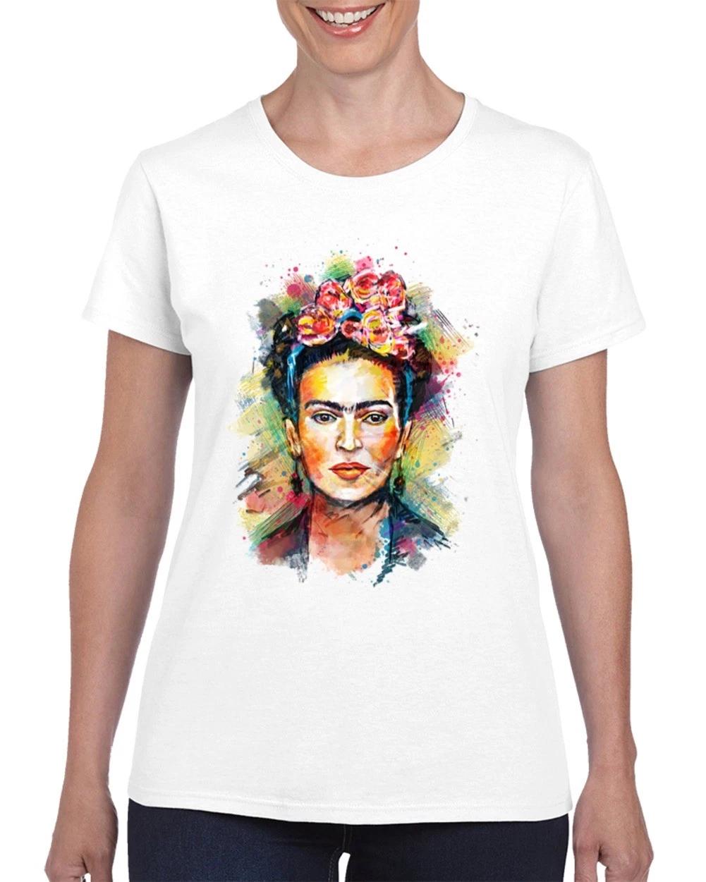 Frida Kahlo Mexican Artist Ladies T-shirt S
