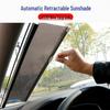 Automatic Retractable Car Sunshade - Heat Insulation Front Windshield Visor