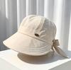 Equestrian hat women's fashion hanging mask casual visor summer UV protection face small versatile cap