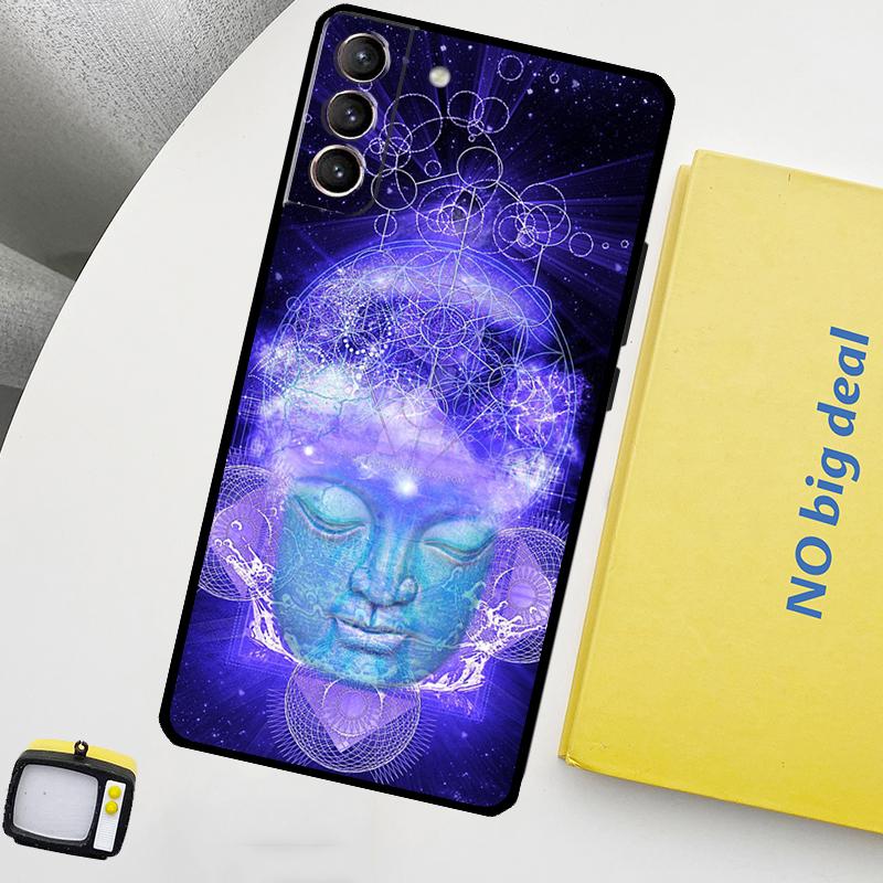 Spiritual Trippy Psychedelic Phone Case For Samsung Galaxy S25 Ultra S20 S21 S22 S23 Plus S9 S10 S25 FE S24 Ultra Cover