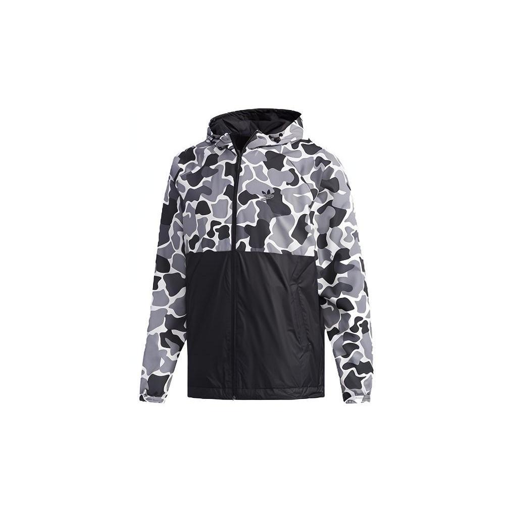 adidas originals GRAPHICS REVERSIBLE WINDBREAKER Black Men s DN8041 S