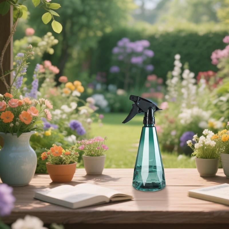 Garden Spray Bottle 500ml Sprayer Bottle For Plants Leak Proof Misting Tool Watering Solution Cleaning Equipment Households