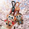DIY Panda Pendant Chinese Style Bag Pendant Cute Car Keyring  Bag Ornament