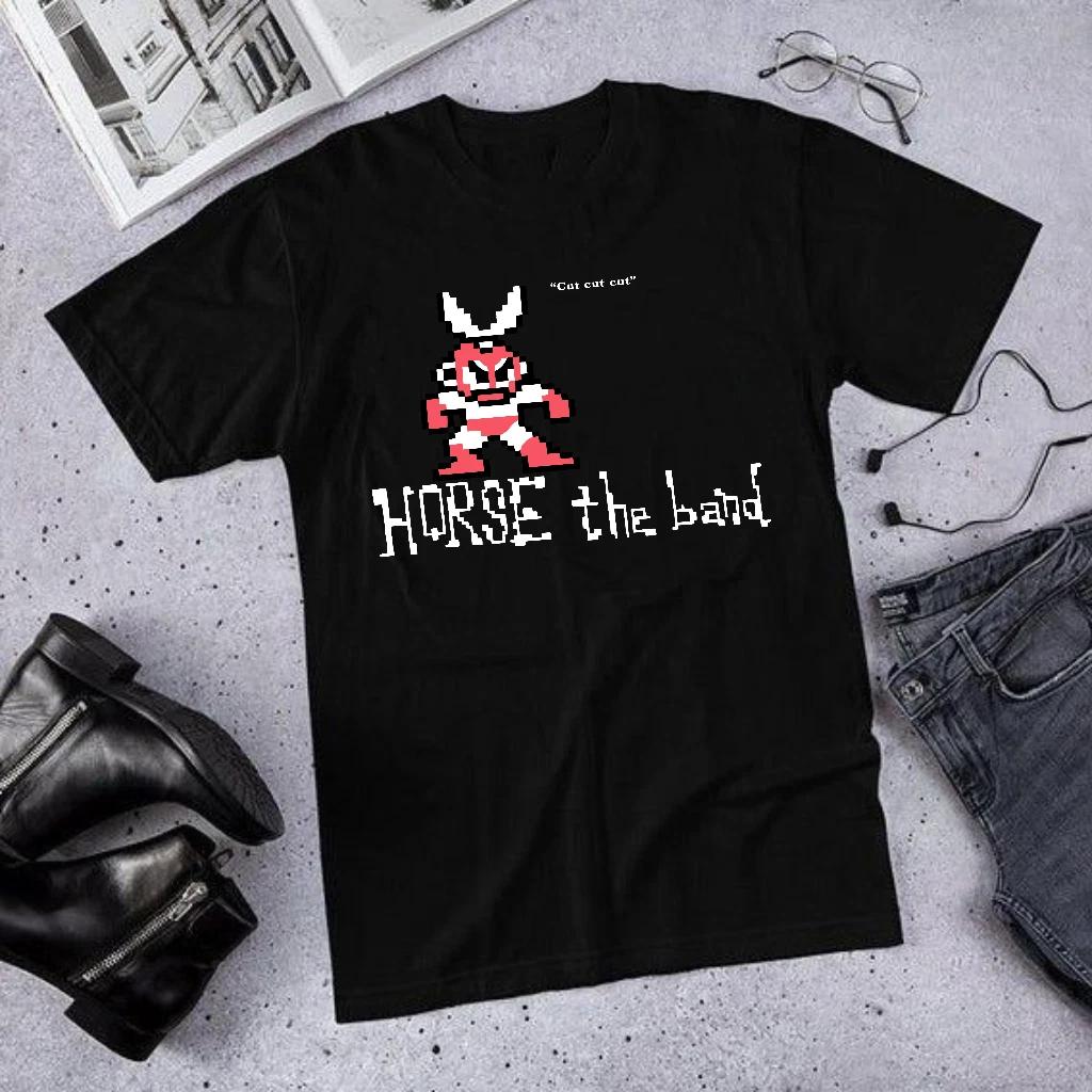 

HORSE THE BAND The Cutsman 8-Bit Metalcore T-Shirt Graphic Tee M