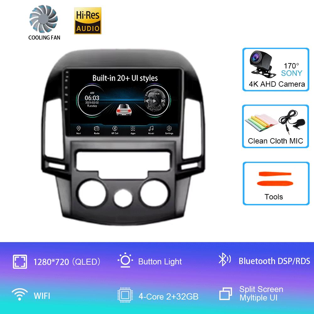 

Для Hyundai I30 2006 2007 2008 2009 2010 2011 Android 14 Авто Мультимедиа 4G WIFI Без DVD-плеера 2 Din Автомагнитола Carplay BT Видео CHINA